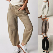 Comfortabele Wijde Broek Voor Dames Met Relaxte Pasvorm