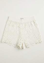 Luchtige Boho Strandshorts Voor Dames Met Elastische Tailleband
