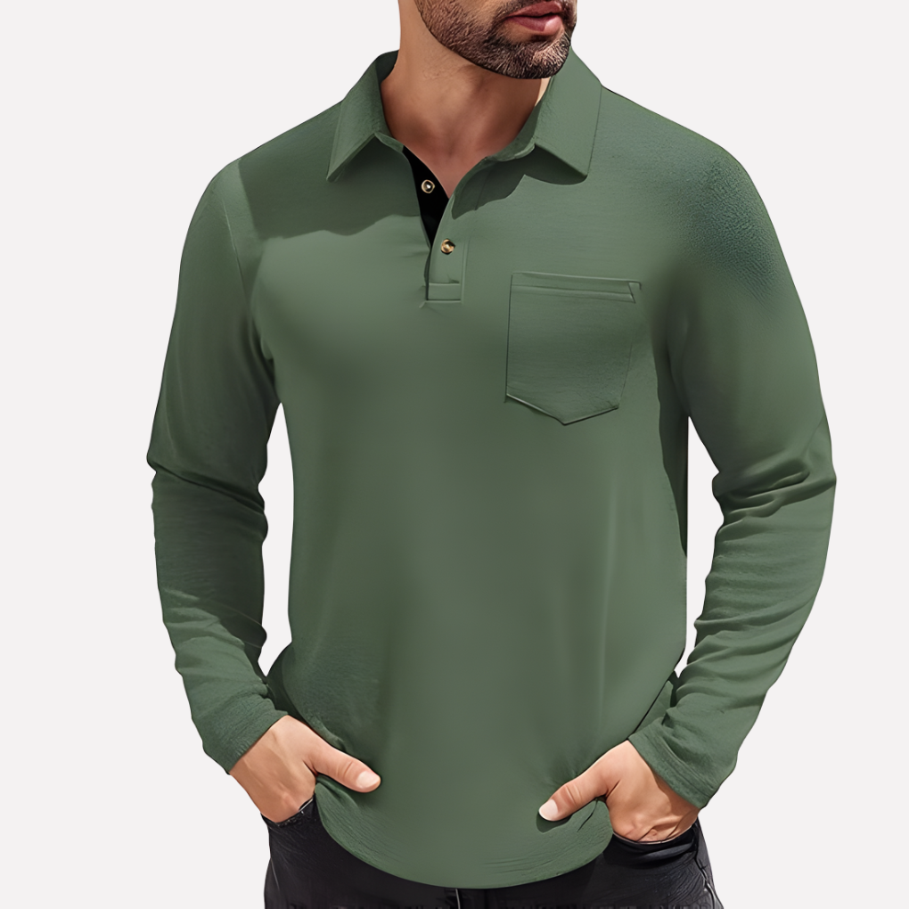 Heren Casual Crew Neck T-Shirt – Klassieke Stijl voor Elke Dag