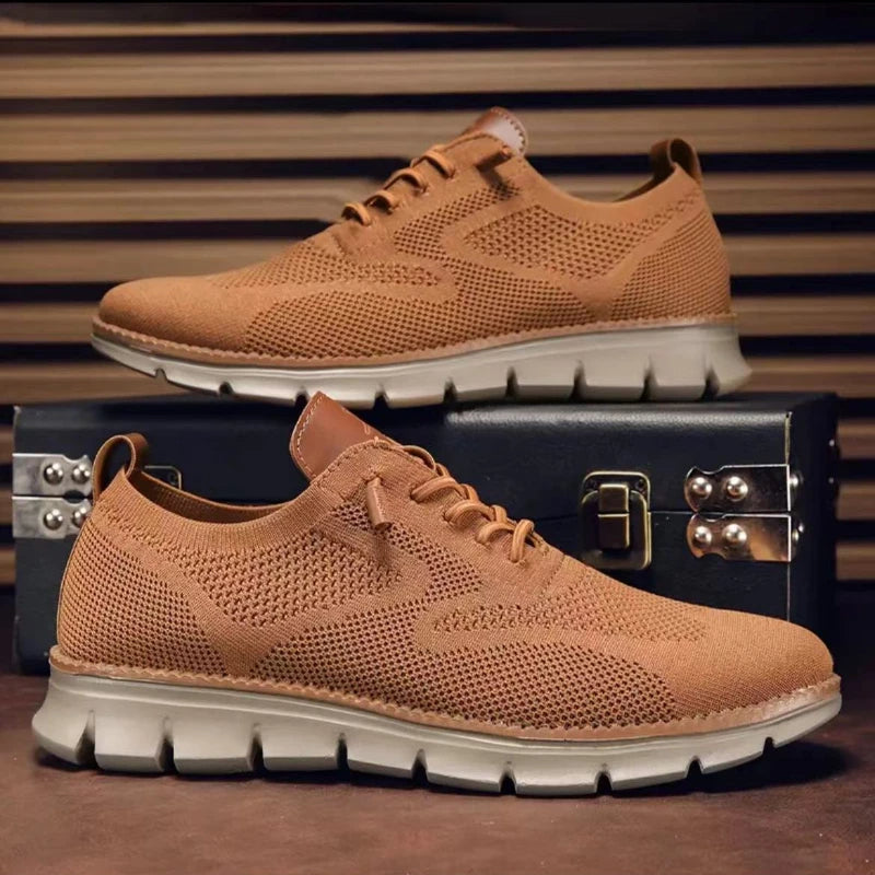 Ademende mesh sneakers voor heren