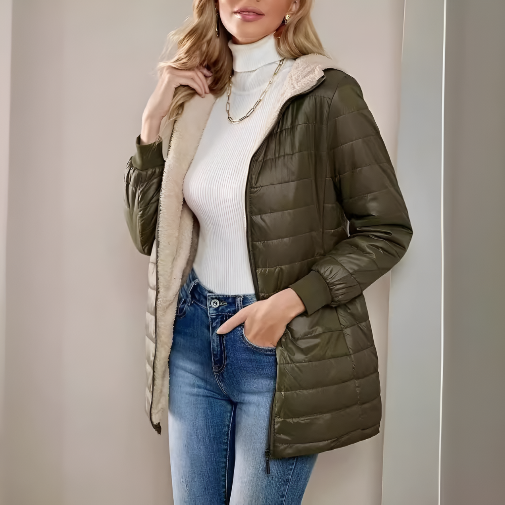 Comfortabel winterjas voor dames
