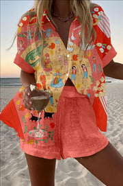 Phia | Zomerse korte set