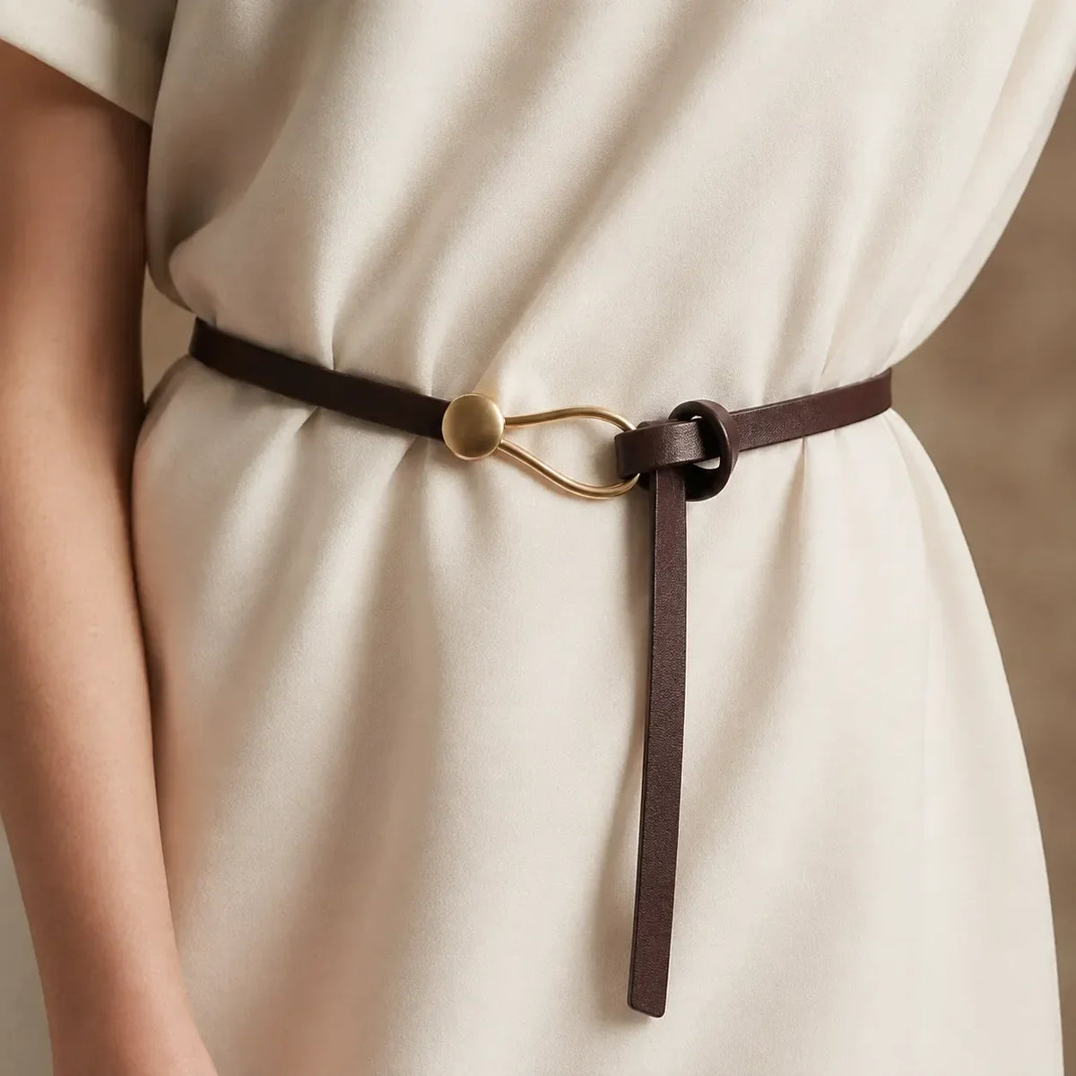 La Marélie Luxe Leren Riem