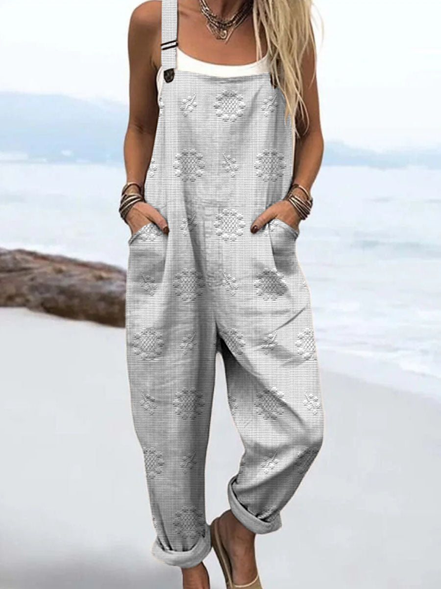 Chloe  | Ontspannen Patroon Jumpsuit