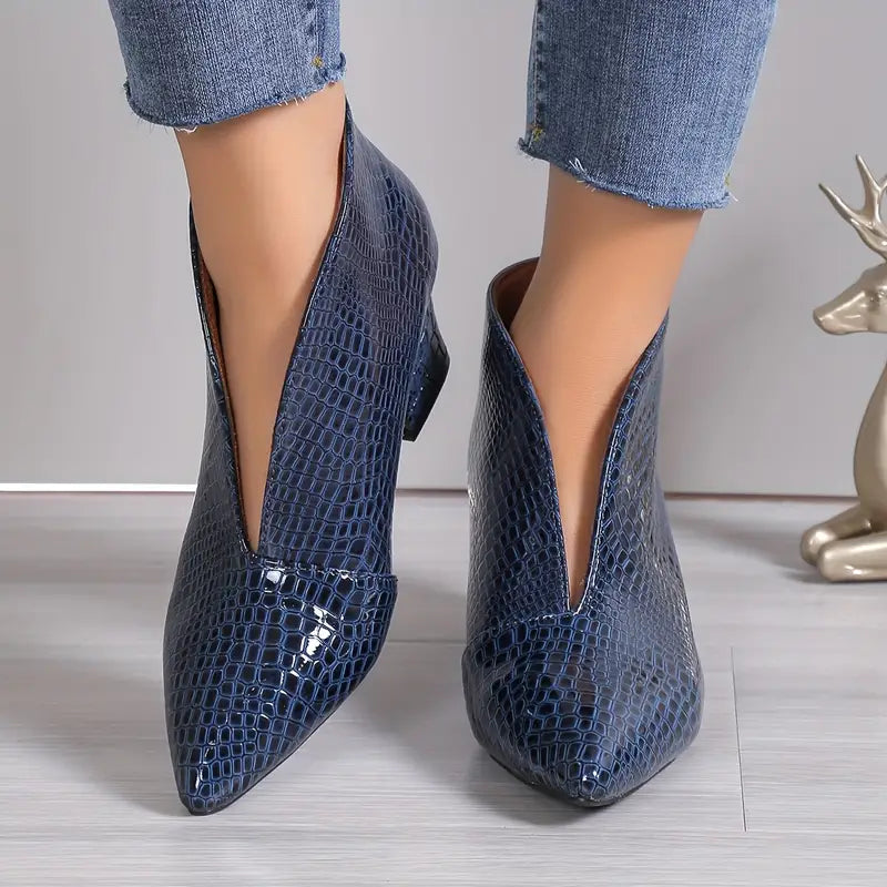 Hadley – Elegante Stiletto Enkellaarzen Dames