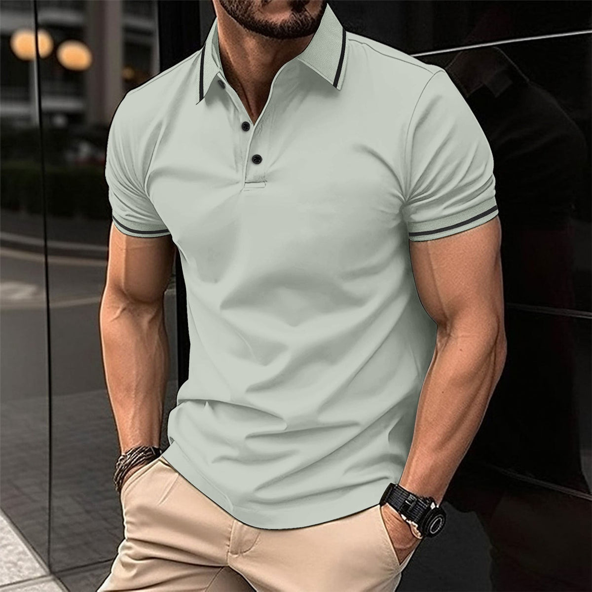 Comfortabel Polo Shirt voor Heren