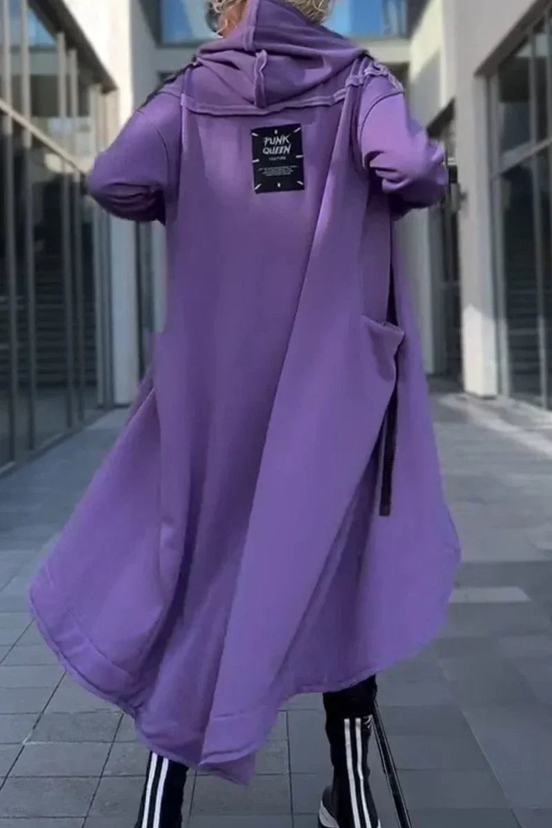 RILEY – FUTURISTISCHE HOODED LANGE JAS