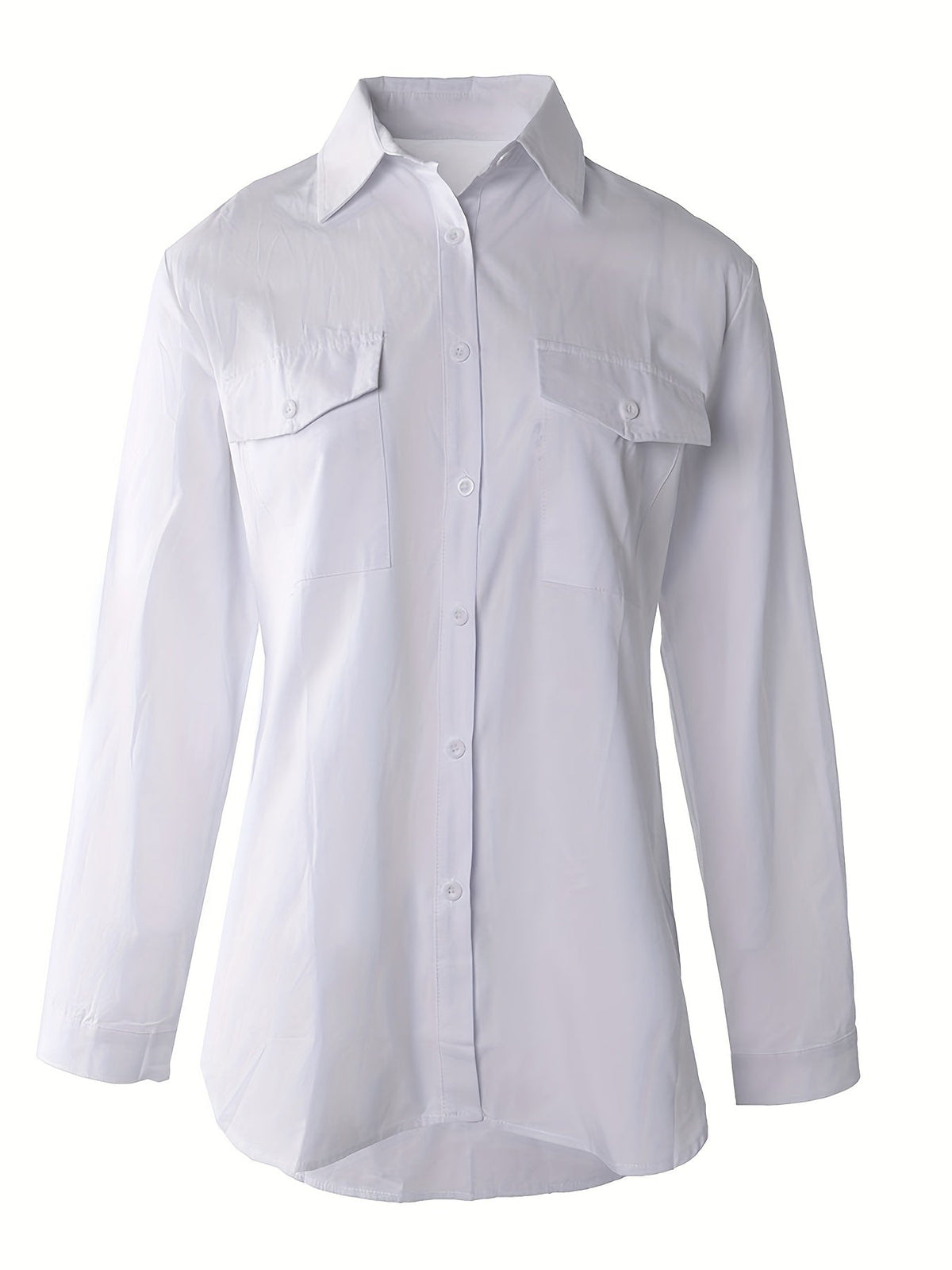 CHIQUE LANGERMIG SHIRT VOOR VROUWEN