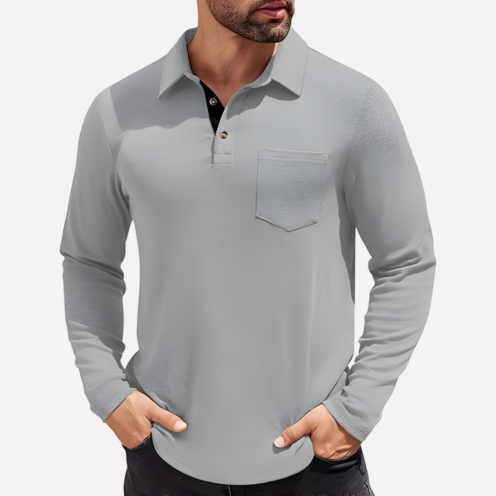Heren Casual Crew Neck T-Shirt – Klassieke Stijl voor Elke Dag