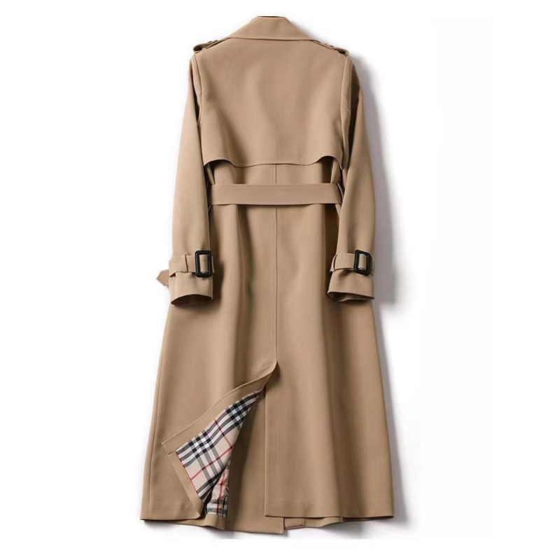Amoura - Tijdloze Belted Trench Coat