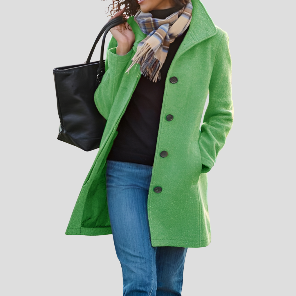 Stijlvolle Dames Jas Voor De Herfst & Winter - Anouk