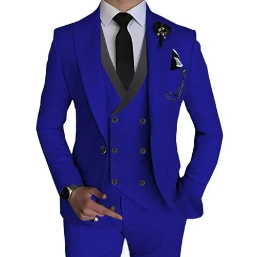 Stijlvol 3-delig Slim Fit Pak Heren