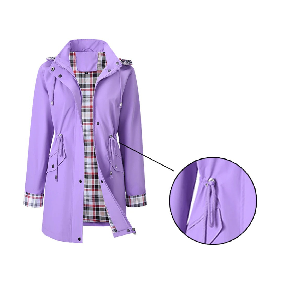 ELLA - REGENBESTENDIGE HOODED COAT