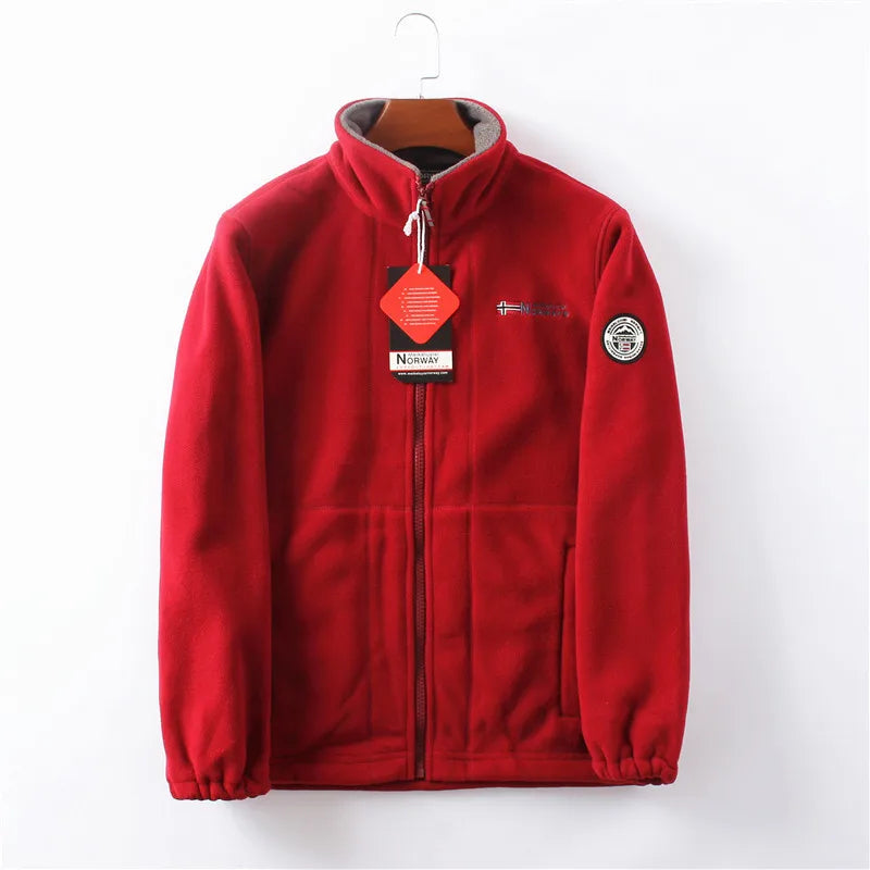 Heren Dubbellaags Fleece Winterjas - Levi