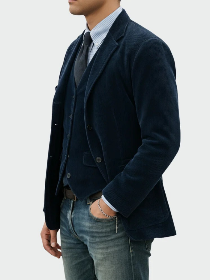 Van Laar | 2-DELIGE PAK: BLAZER EN VEST