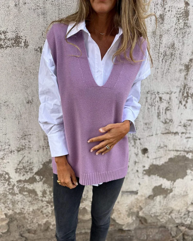 NUSA - Premium Gebreide Sweater Vest