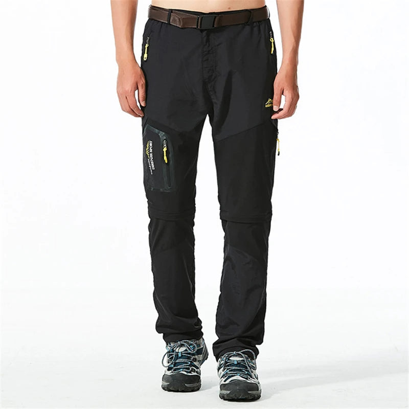 Sneldrogende heren Outdoorbroek met Afritsbare Pijpen