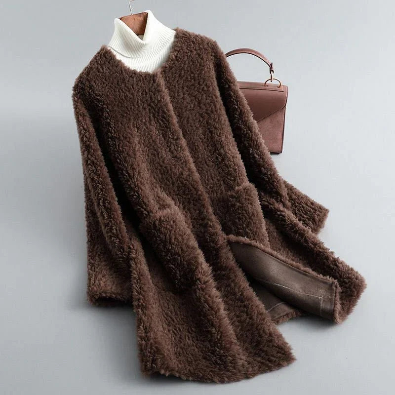 Margot Teddy Schapenvacht Jas