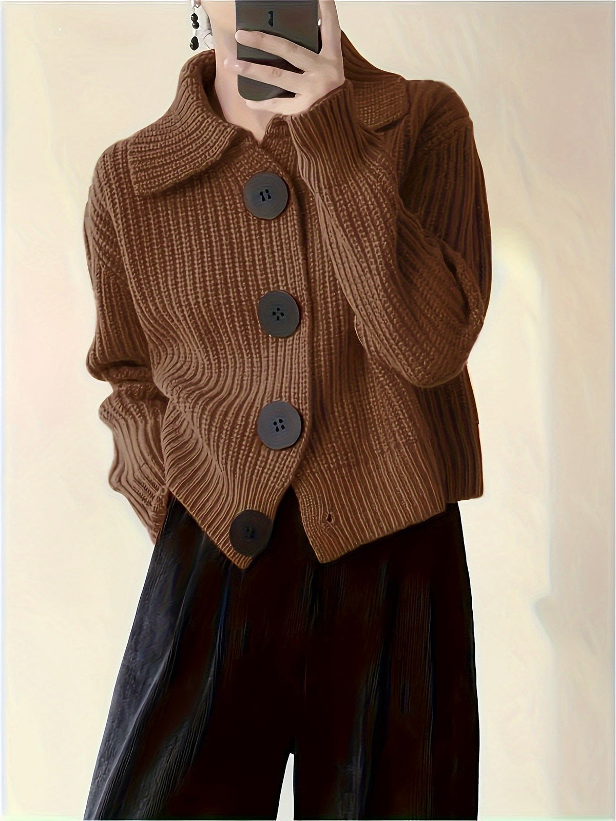 FIONA – STATEMENT KNOPEN BREISWEATER