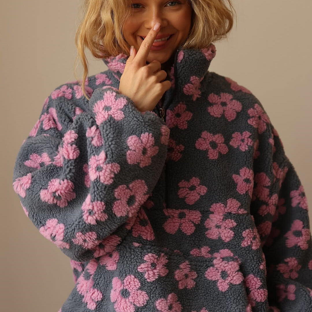 Daisy | Fleece Warme Bloem