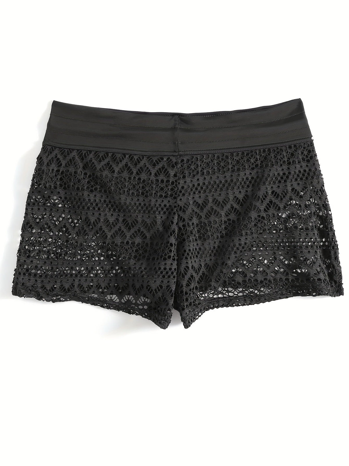 Luchtige Boho Strandshorts Voor Dames Met Elastische Tailleband