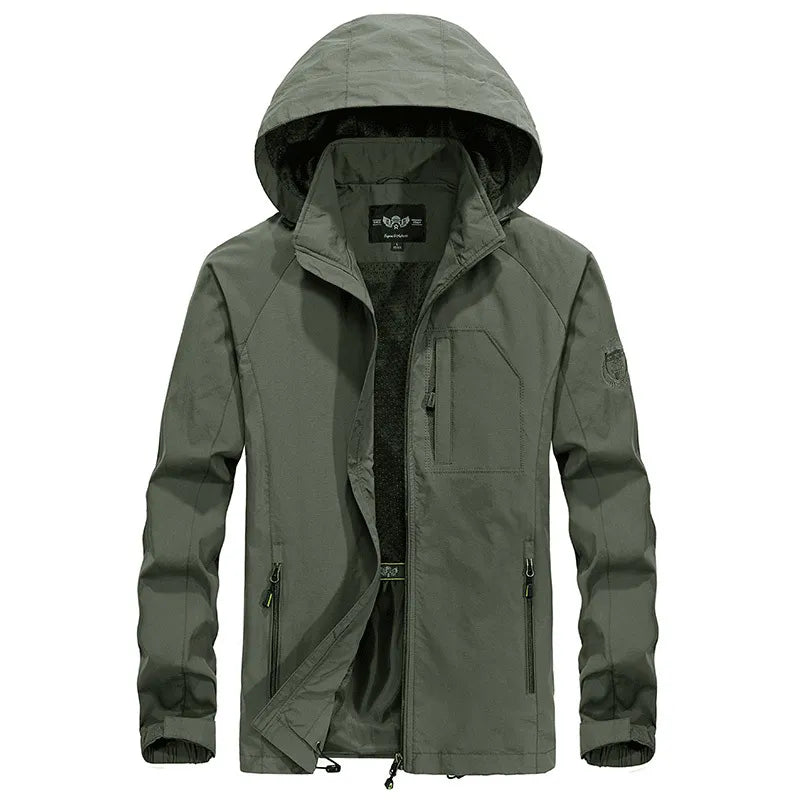 Everest – Waterdichte Outdoor Jas met Afneembare Capuchon