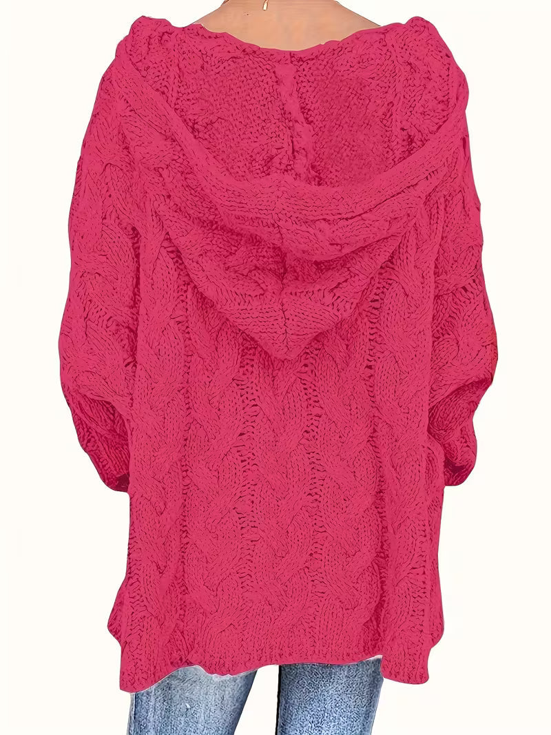 ISLA – CHUNKY BREI HOODED SWEATER