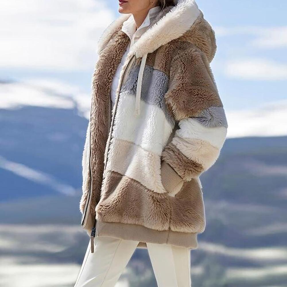 KAREN | Fluffy Warme Oversized Hoodie Jas