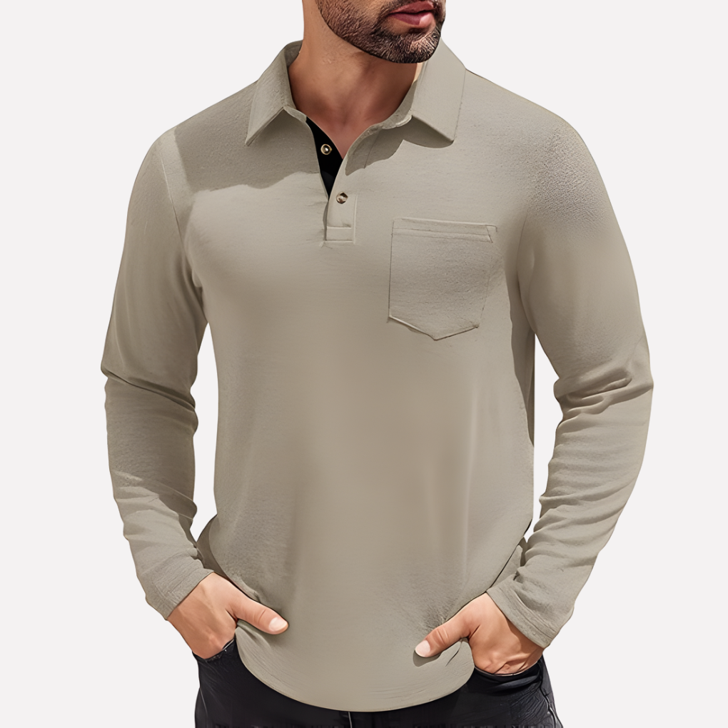 Heren Casual Crew Neck T-Shirt – Klassieke Stijl voor Elke Dag