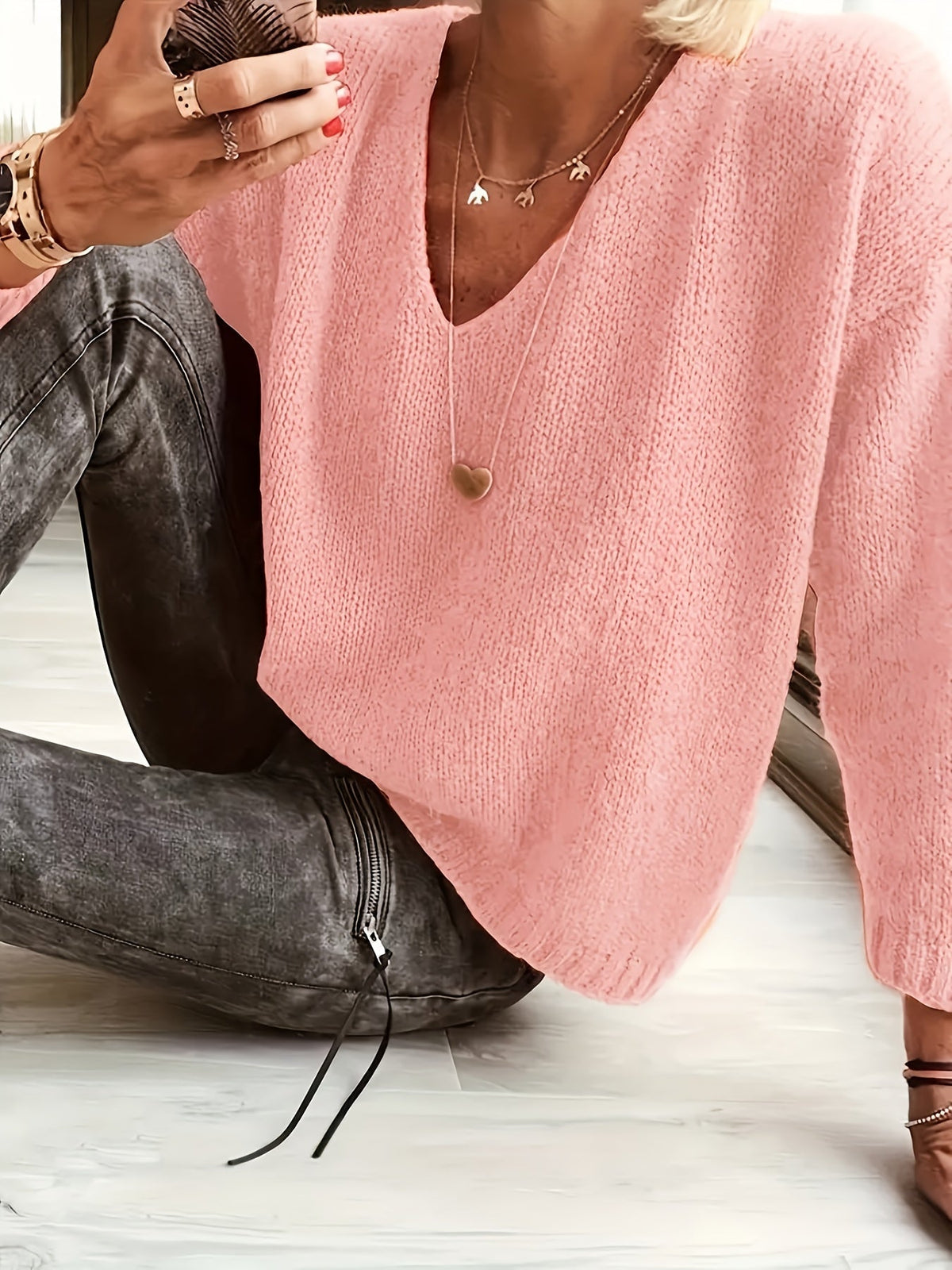 LIANNE – PLUSH V-HALS TRUI