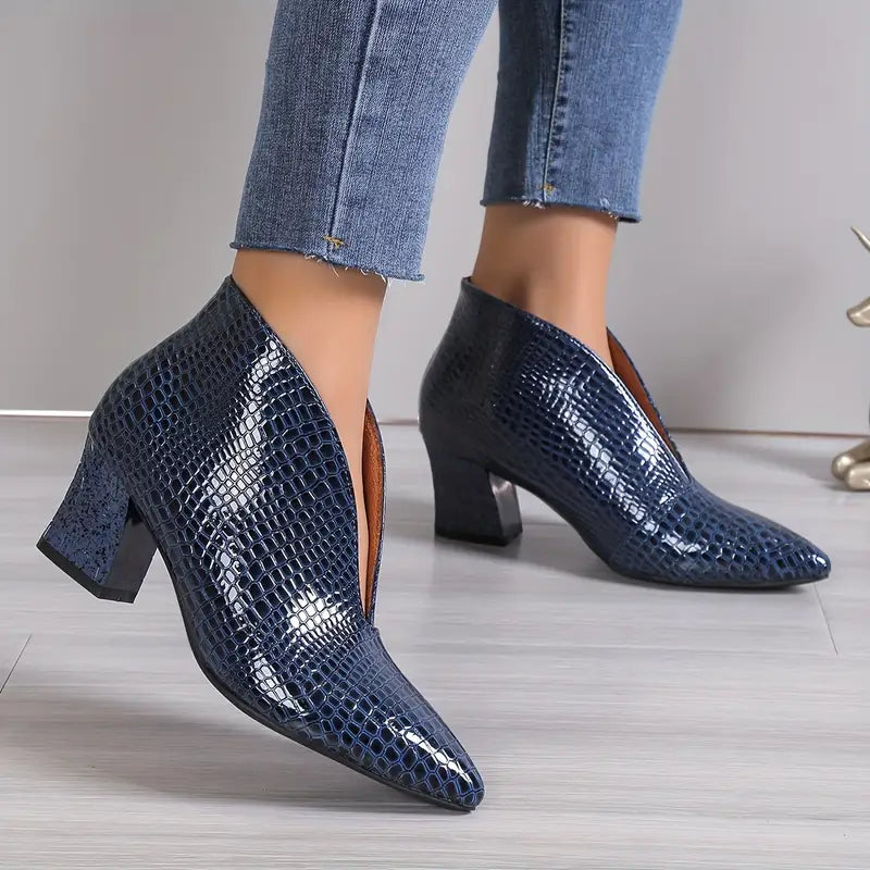 Hadley – Elegante Stiletto Enkellaarzen Dames