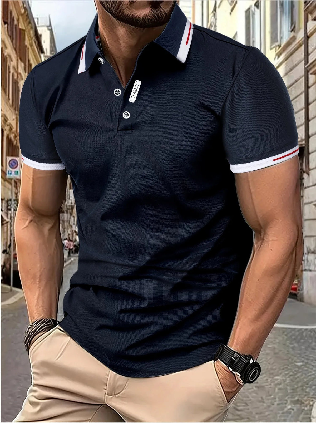 Comfortabel Polo Shirt voor Heren