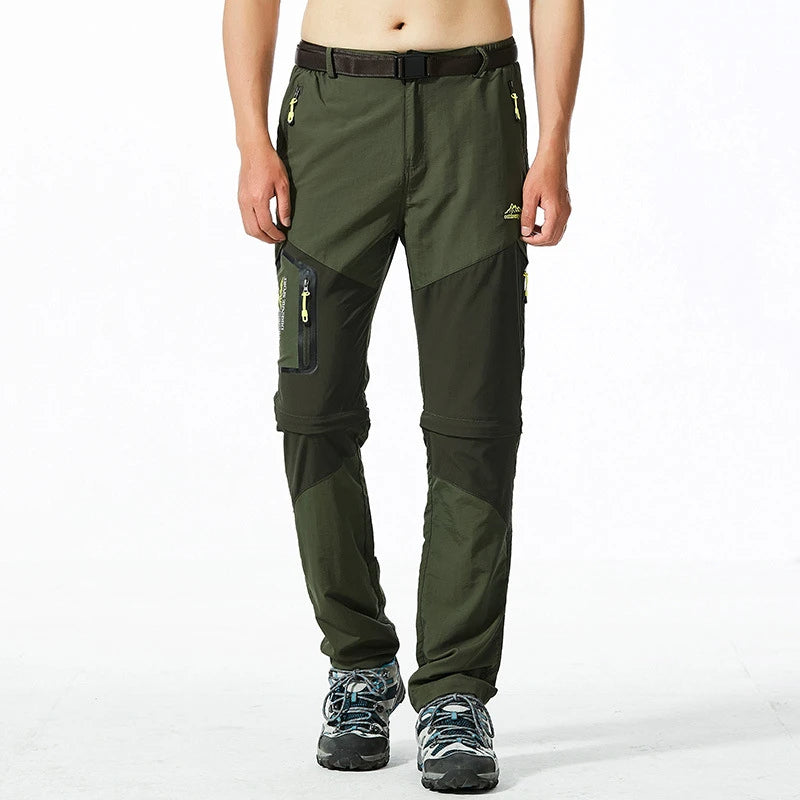 Sneldrogende heren Outdoorbroek met Afritsbare Pijpen