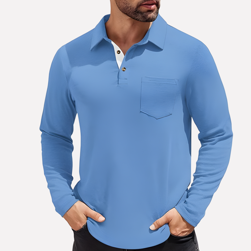 Heren Casual Crew Neck T-Shirt – Klassieke Stijl voor Elke Dag