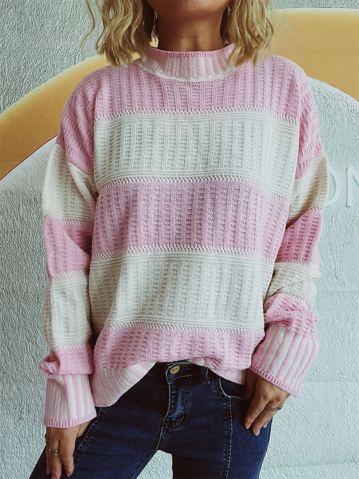 Comfortabel Dames Trui Voor De Herfst en Winter