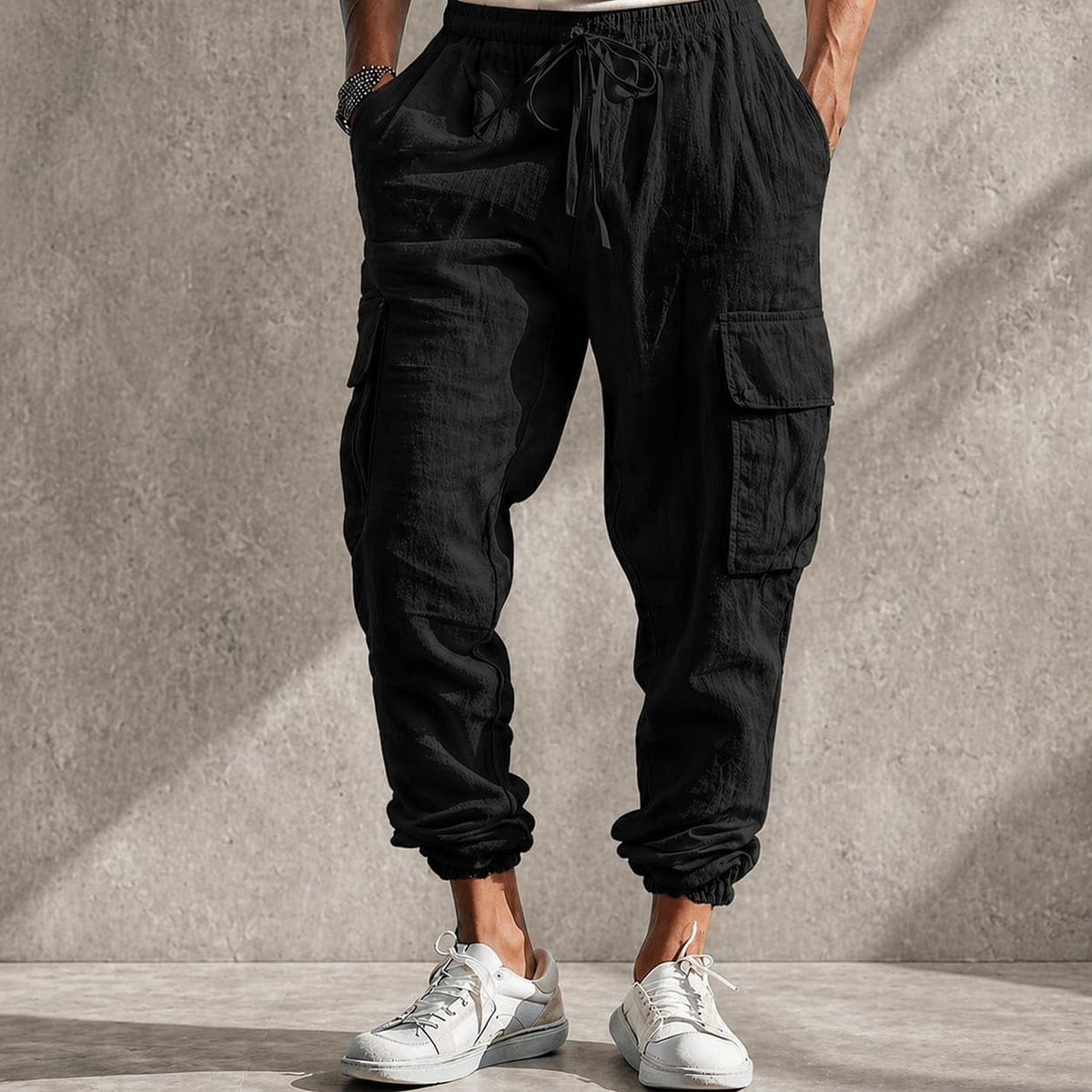 Reeve Linnen Cargo Broek