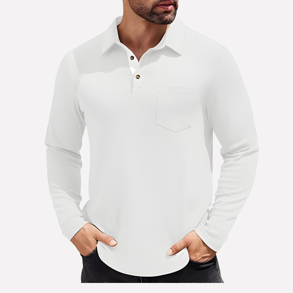Heren Casual Crew Neck T-Shirt – Klassieke Stijl voor Elke Dag