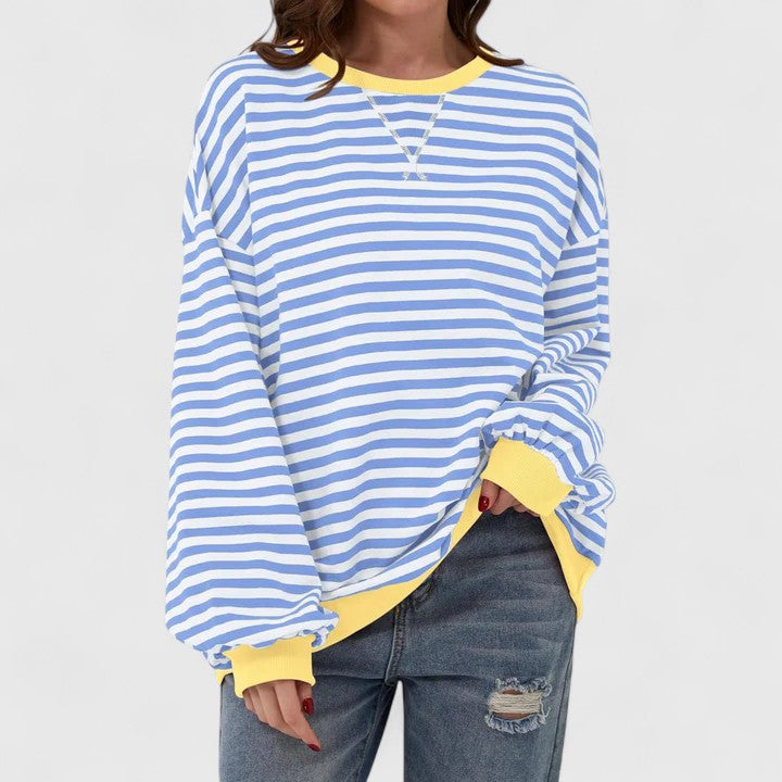 GRACE – OVERSIZED GESTREEPTE TRUI