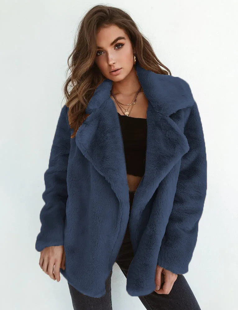 Mila – Faux Fur Teddy Jas