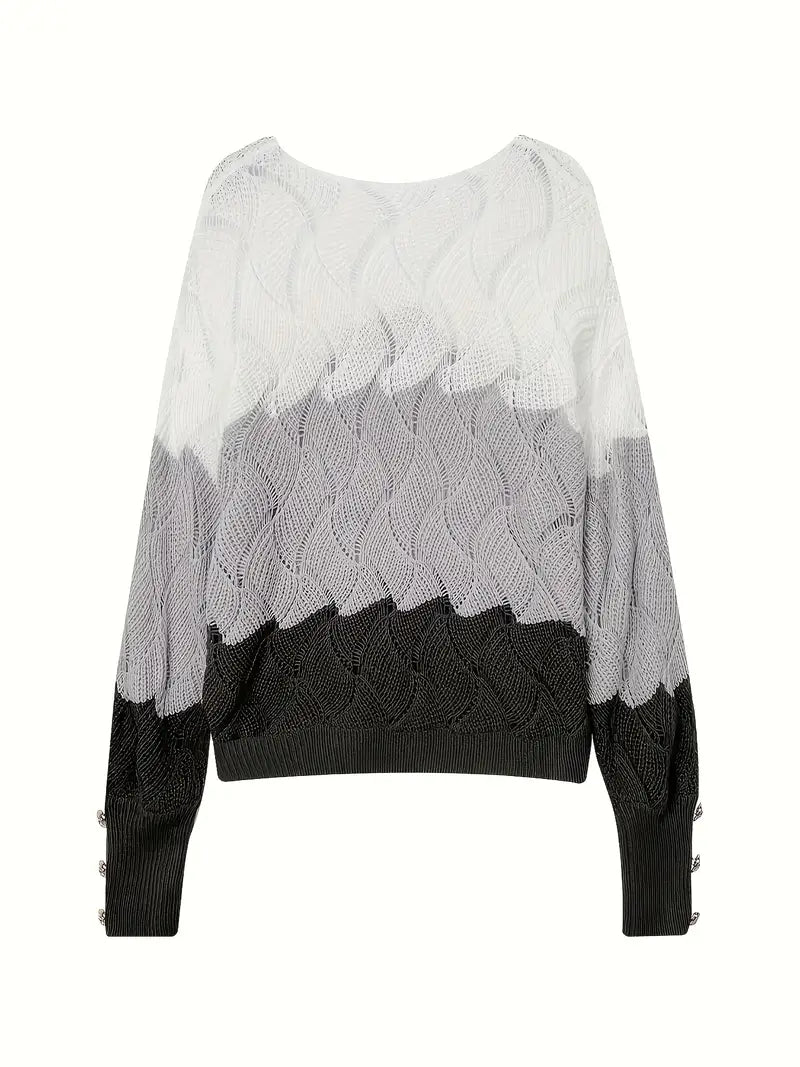 EMMA – COZY CHIC WAVE BREI SWEATER