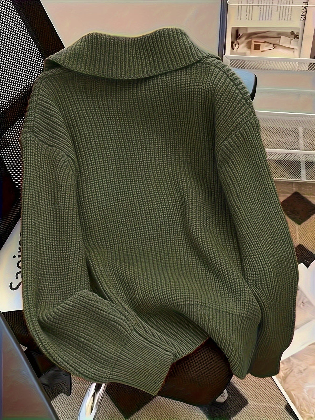 FIONA – STATEMENT KNOPEN BREISWEATER