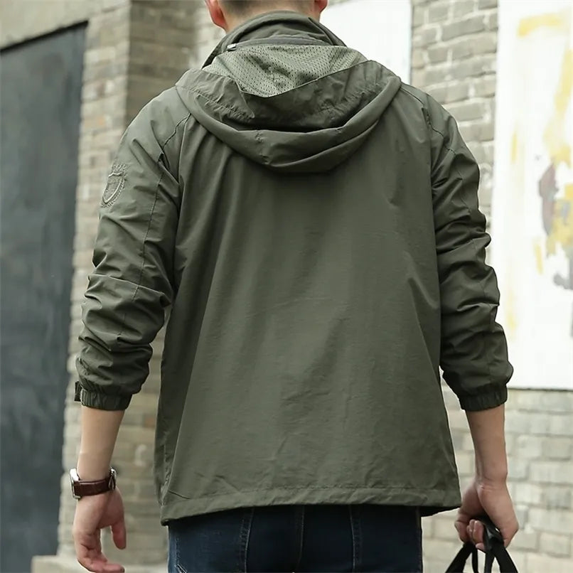 Everest – Waterdichte Outdoor Jas met Afneembare Capuchon