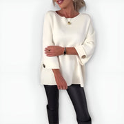 HAILEY – OVERSIZED KNOPENMANCHET TRUI