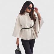 AVA – ELEGANTE STRUCTUUR CAPE JACKET
