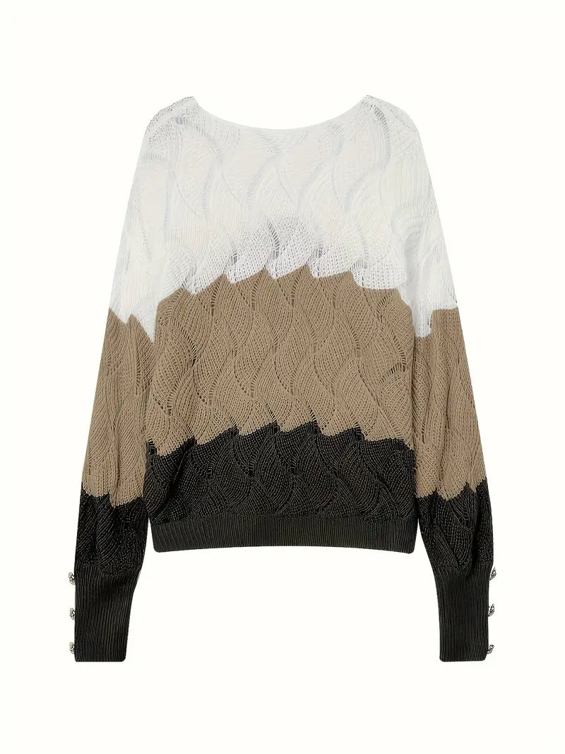EMMA – COZY CHIC WAVE BREI SWEATER