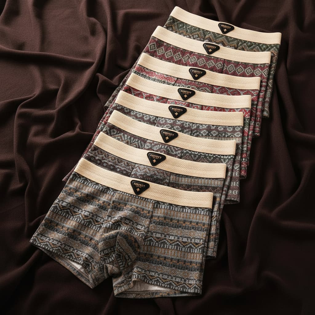 Porter Retro Katoenen Boxershorts