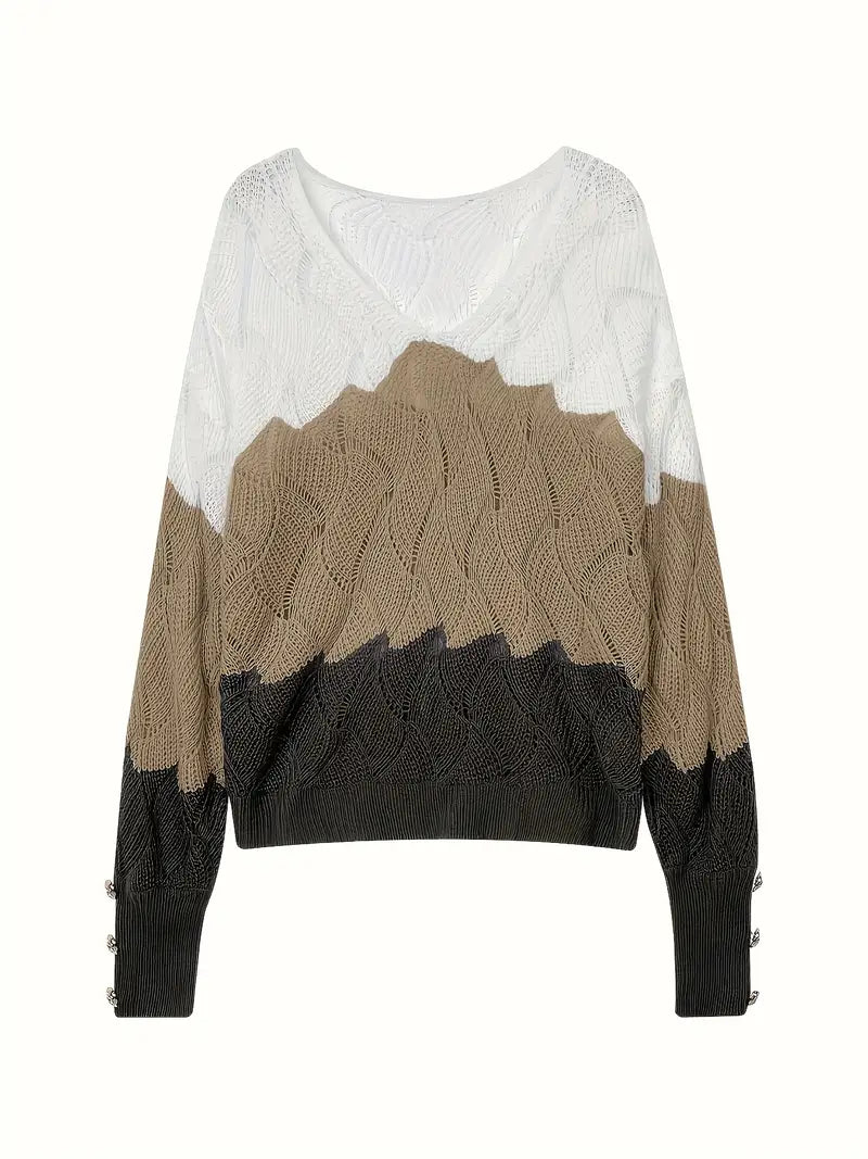 EMMA – COZY CHIC WAVE BREI SWEATER