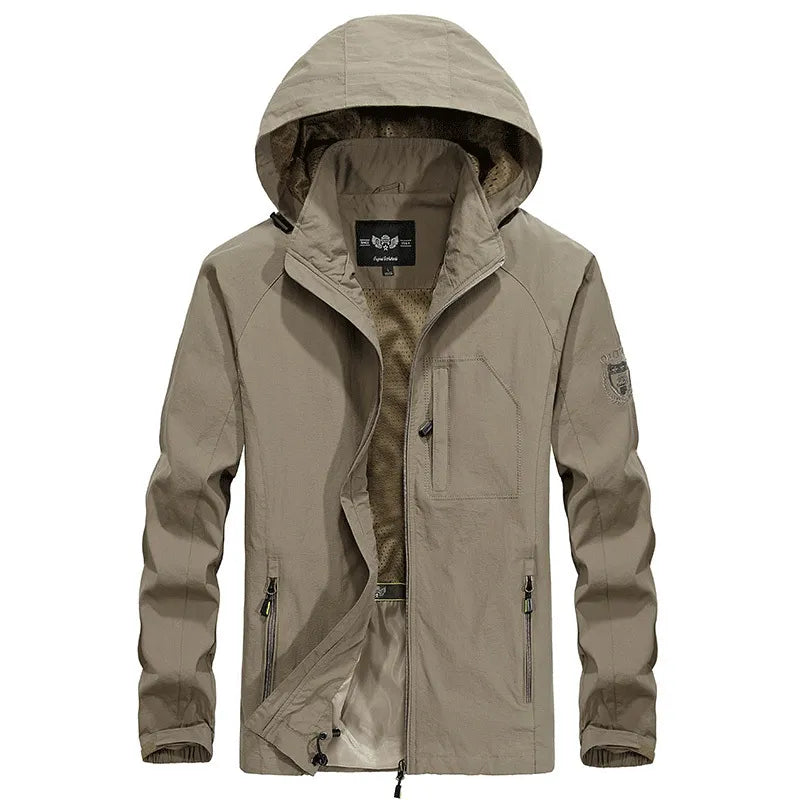 Everest – Waterdichte Outdoor Jas met Afneembare Capuchon