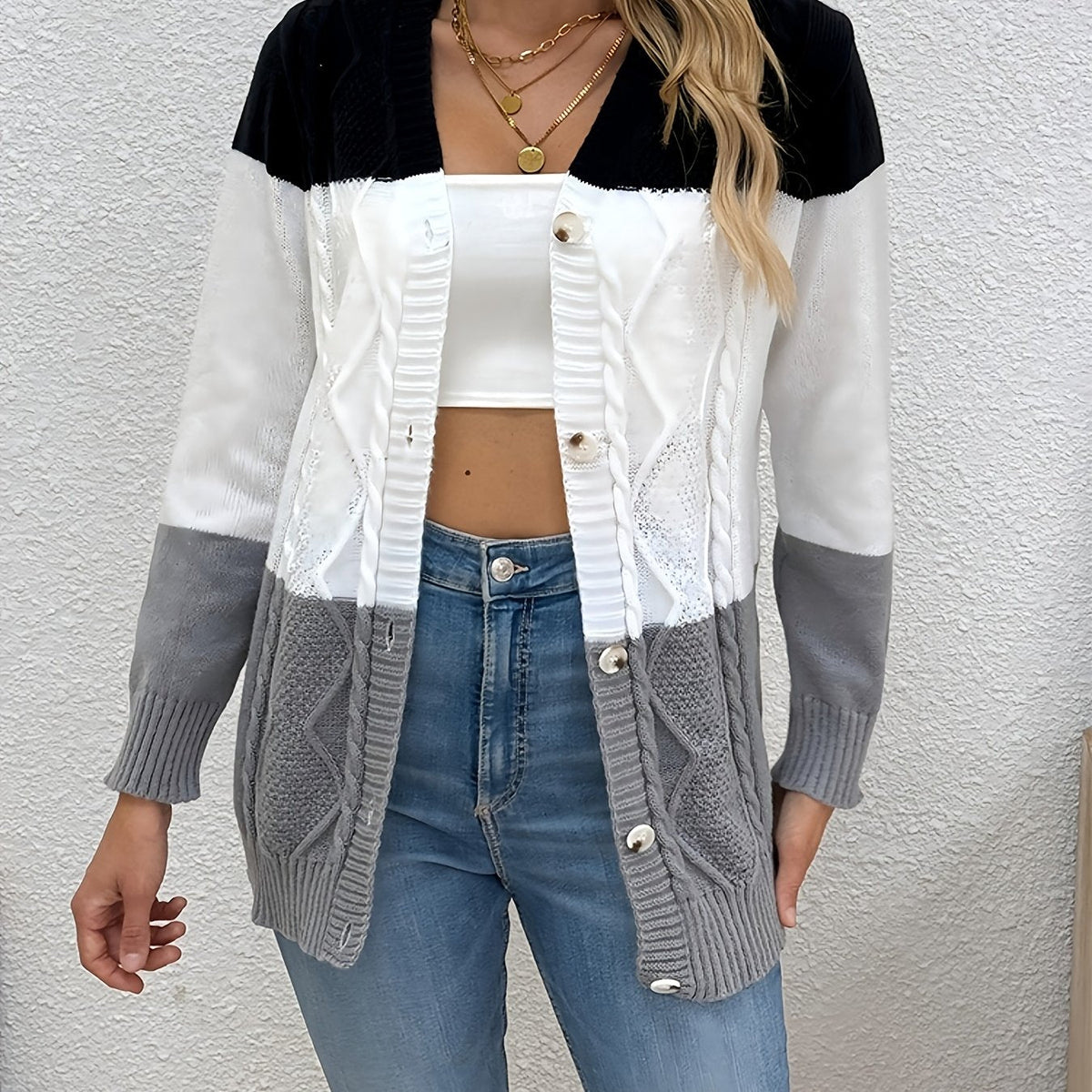 PATCHWORK VEST VOOR VROUWEN