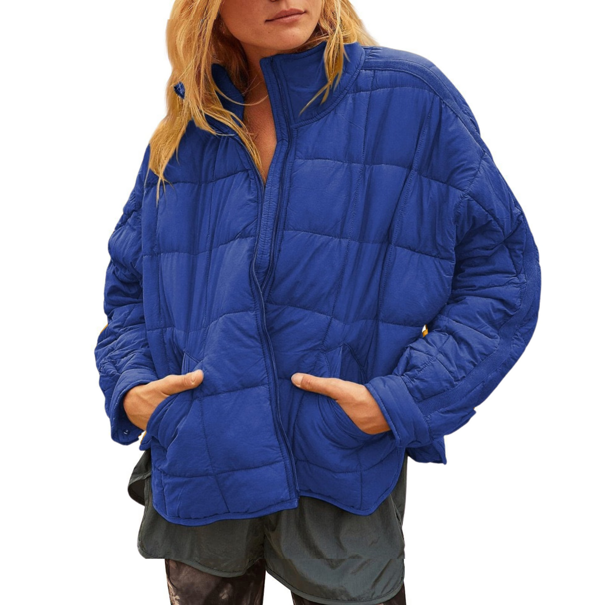 APRIL - Lichtgewicht Compacte Zip Puffer Jas